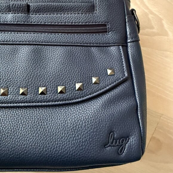 Lug Pacer Classic VL Crossbody Bag - Navy Blue - Picture 2 of 5